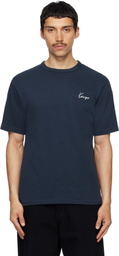Kenzo Navy Kenzo Paris 'KENZO Archive Rose' Embroidered T-shirt