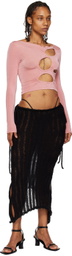 TYRELL SSENSE Exclusive Black Maxi Skirt