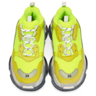 Balenciaga Yellow Triple S Sneakers