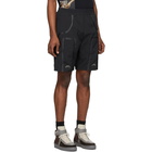 A-Cold-Wall* Black Welded Corbusier Track Shorts