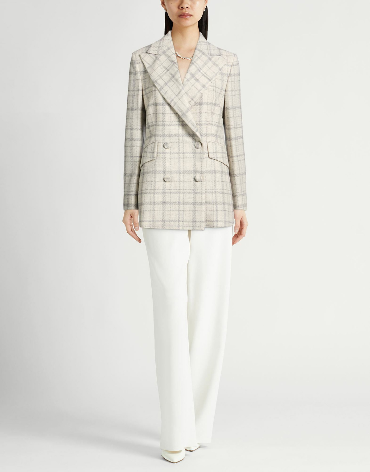 Ballantyne Womens Blazer Ivory
