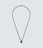 David Yurman Titanium pendant necklace