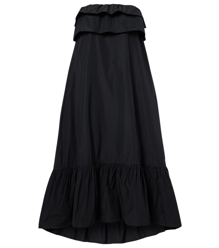 Photo: Saint Laurent Tiered canvas cocktail dress