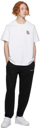 Helmut Lang Black Layer Logo Lounge Pants