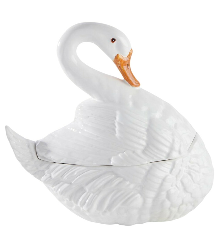 Photo: Bitossi Swan ceramic soup tureen