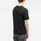 Maison Kitsuné Men's Fox Head Patch Regular T-Shirt in Black