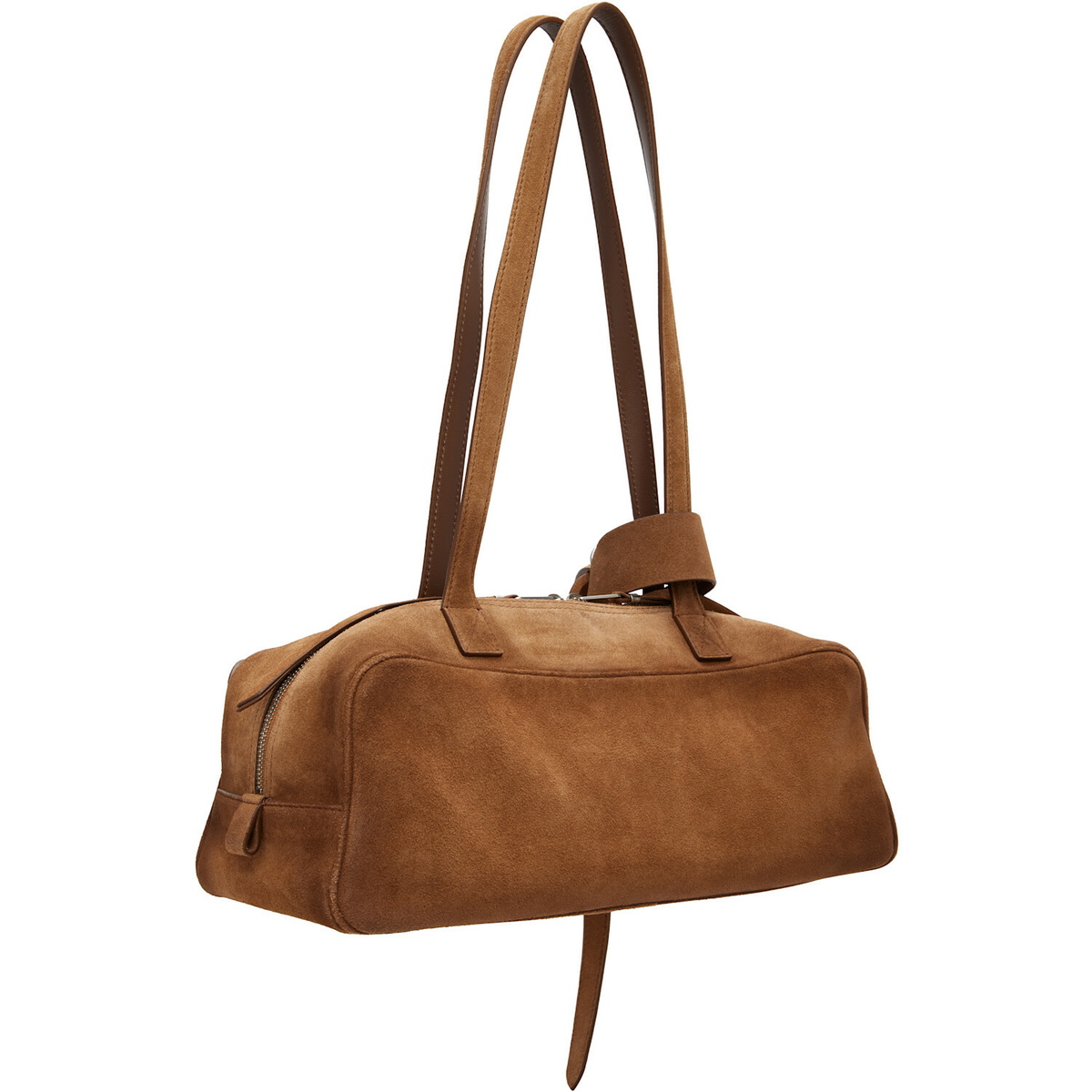 Balenciaga Tan Carrie Bowling S Bag