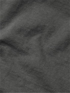John Elliott - 900 Recycled Cotton-Jersey Mock-Neck T-Shirt - Gray