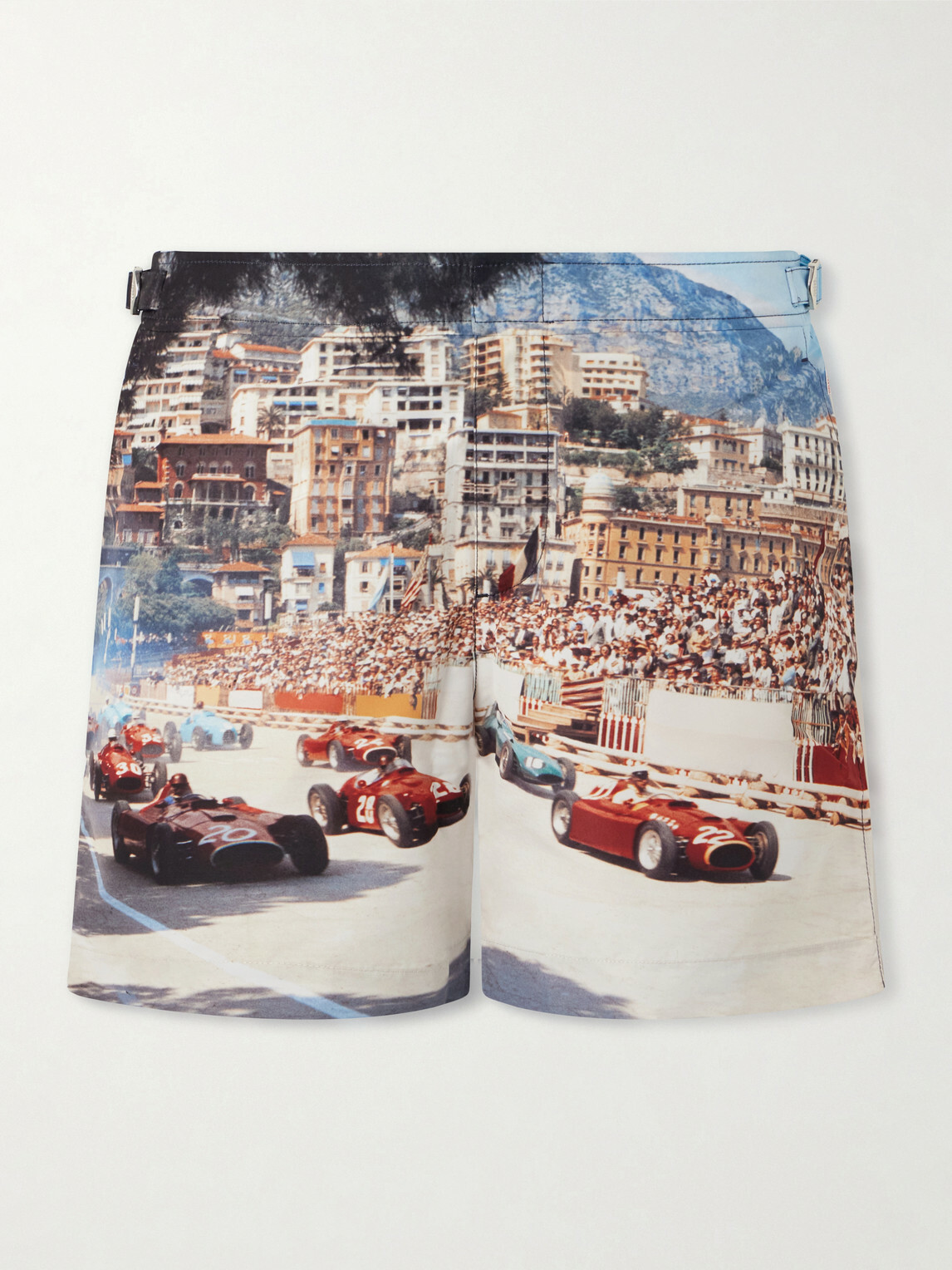 Orlebar Brown - Bulldog Straight-Leg Mid-Length Printed Swim Shorts - Multi