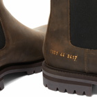 Common Projects Men's Winter Chelsea Boot in Dark Brown