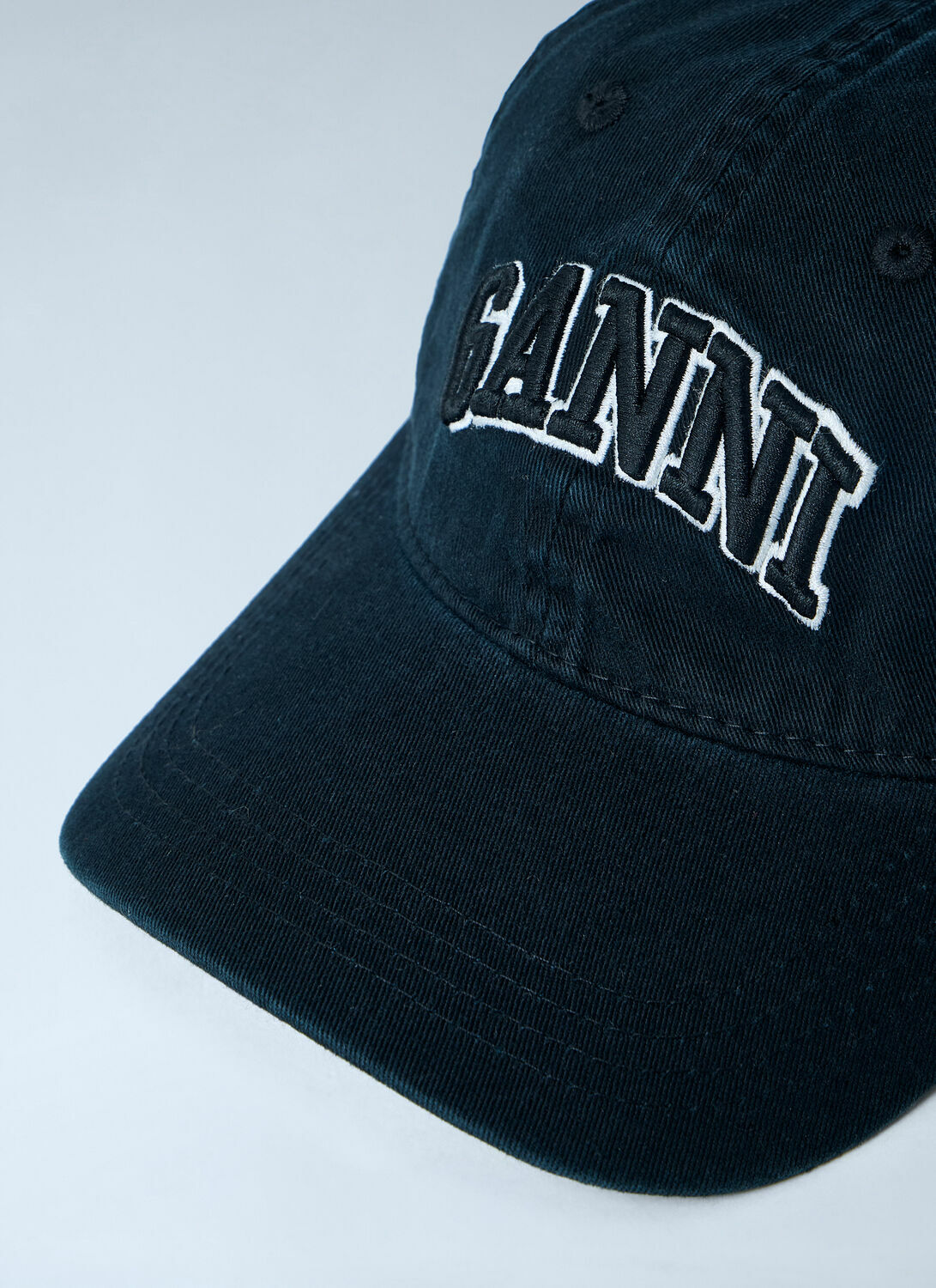 GANNI Logo Motif Baseball Cap