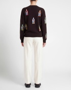 Barrie Womens Sweater Dark in Brown