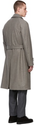 Ring Jacket Taupe Belted Wool Coat