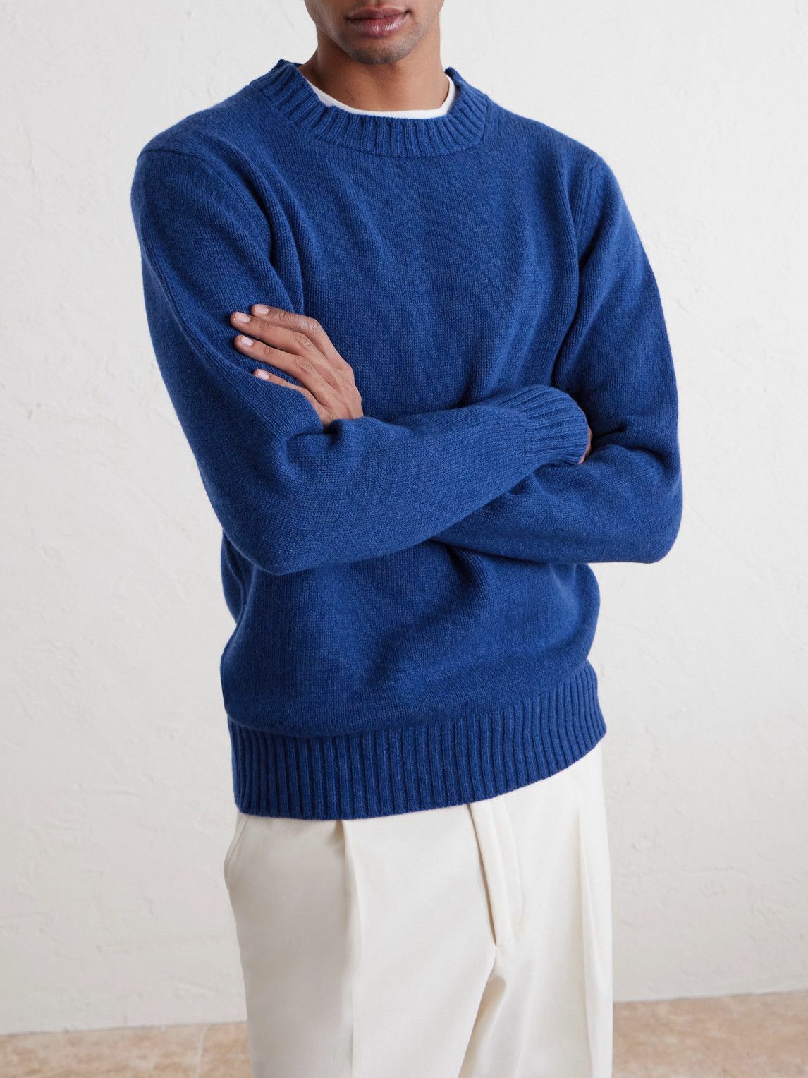 William Lockie - Wool Sweater - Blue