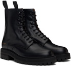 Common Projects Black Combat Boots