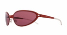 Mykita Bear - Burnt Orange / Bordeaux Solid Lens Sunglasses