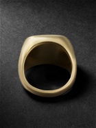 Jacquie Aiche - Gold Onyx Signet Ring - Gold