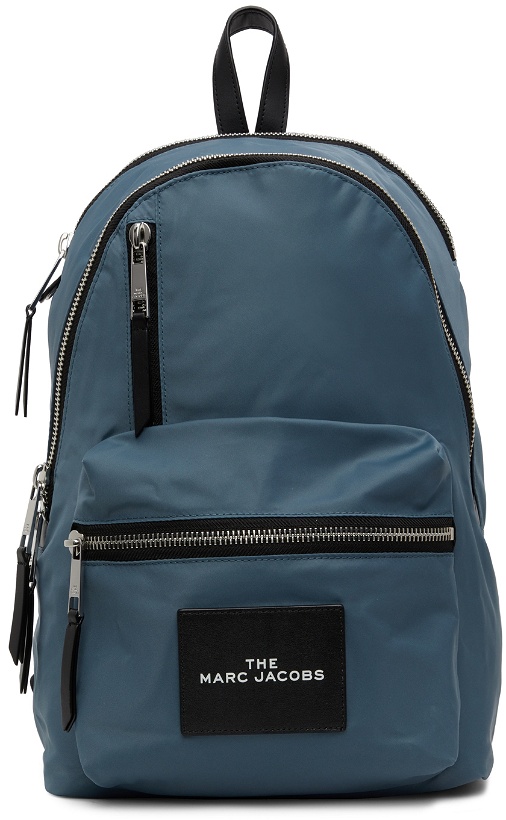 Photo: Marc Jacobs Blue 'The Zipper' Backpack
