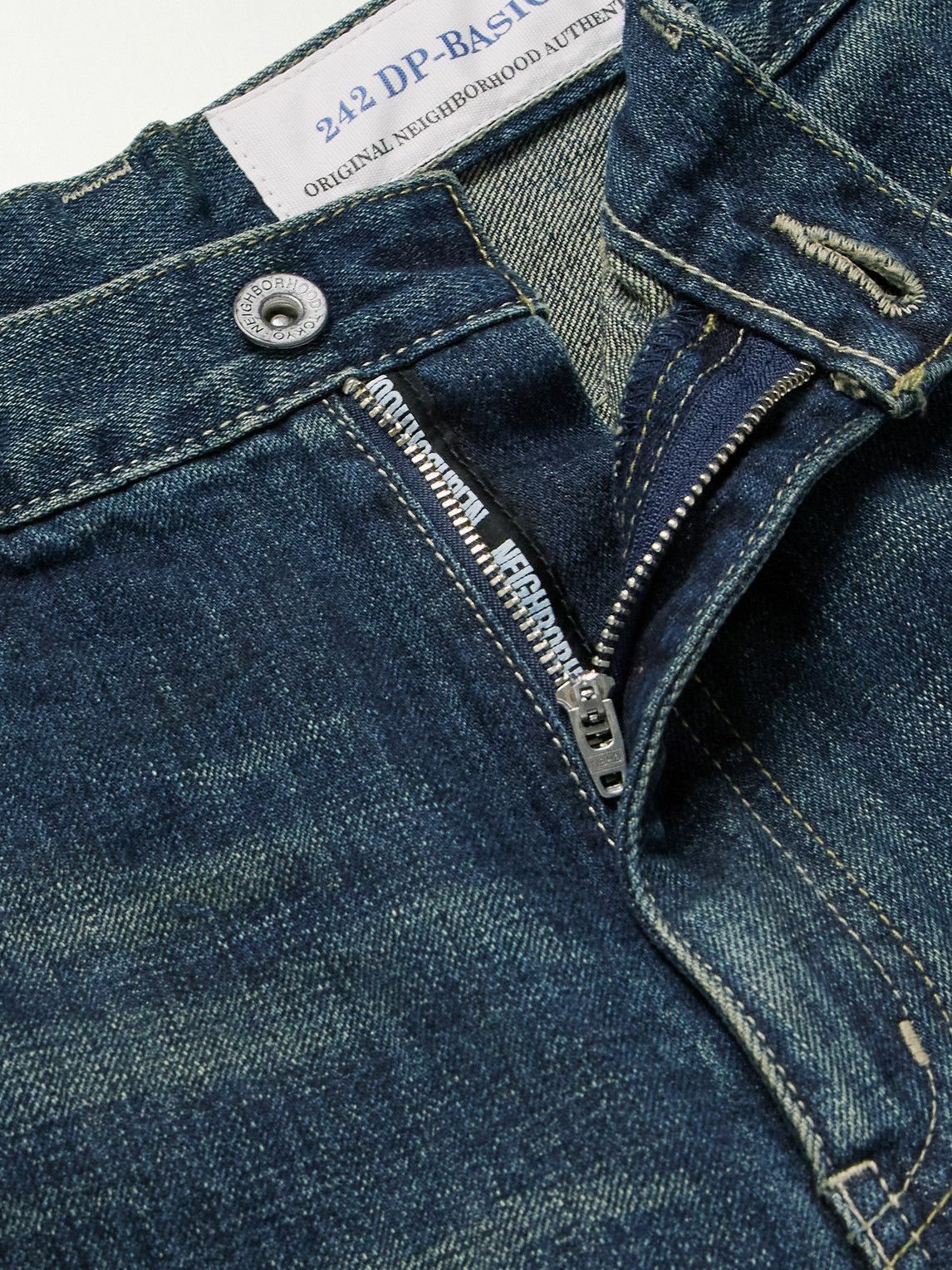 Neighborhood - DP Basic Straight-Leg Selvedge Jeans - Blue 