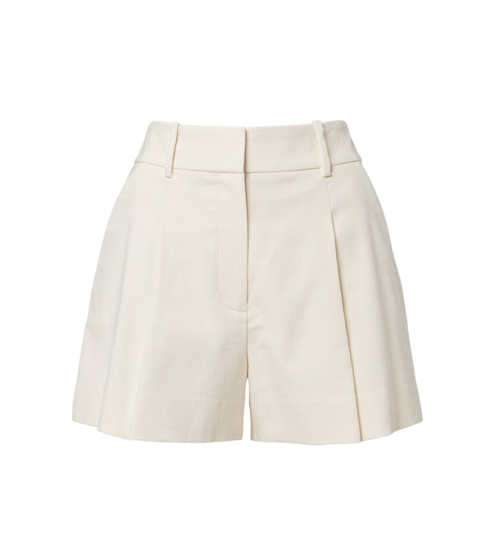 Photo: Veronica Beard Craig cotton-blend twill shorts