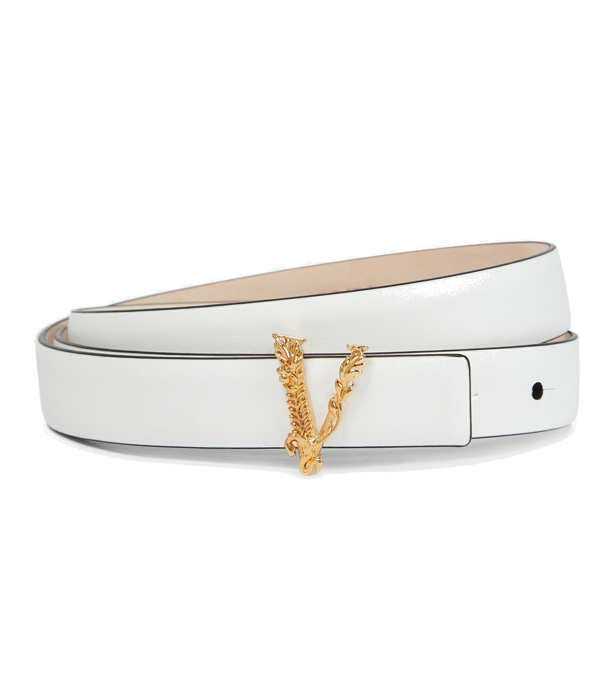 Versace - Virtus leather belt Versace