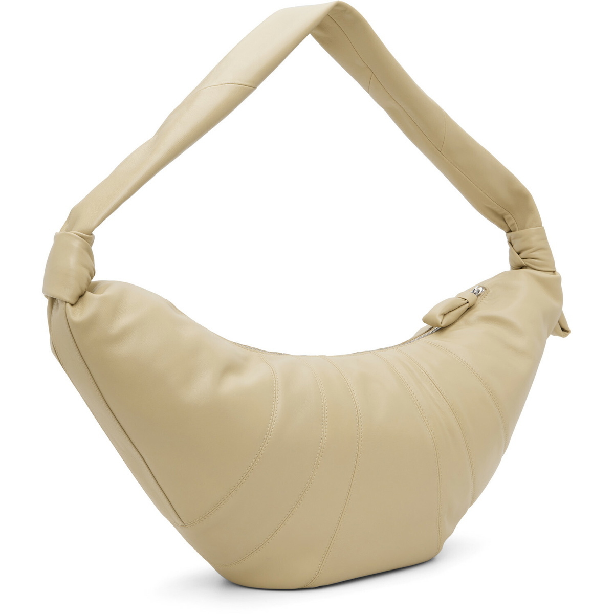 LEMAIRE Beige Large Croissant Bag