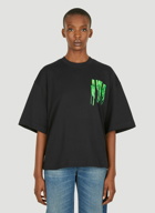 Slime Logo T-Shirt in Black