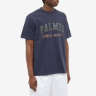 Palmes Men's Ivan Collegate T-Shirt in Navy