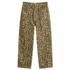 Stan Ray Men's OG Painter Pant in Washed Leopard Camo Duck