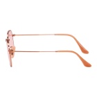 Ray-Ban Copper and Pink Hexagonal Evolve Sunglasses
