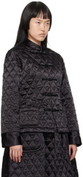 Tao Comme Des Garçons Black Quilted Jacket