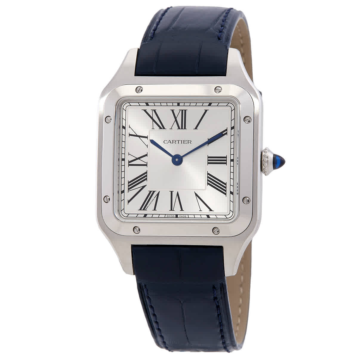 Cartier Santos-Dumont Large Model Quartz Mens Watch WSSA0085