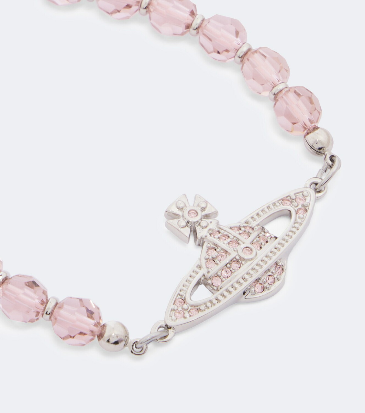 Vivienne Westwood Messaline Orb beaded bracelet