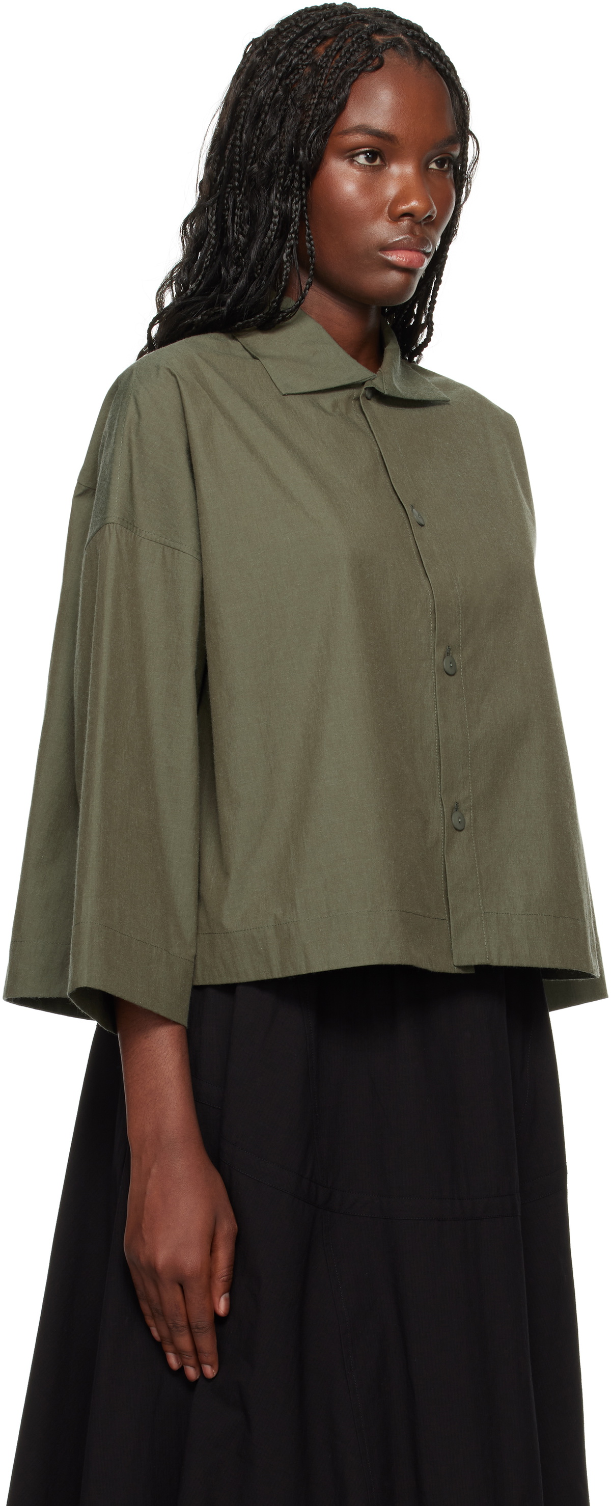 Toogood Khaki 'The Camper' Shirt