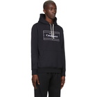 Casablanca Black Tennis Court Hoodie