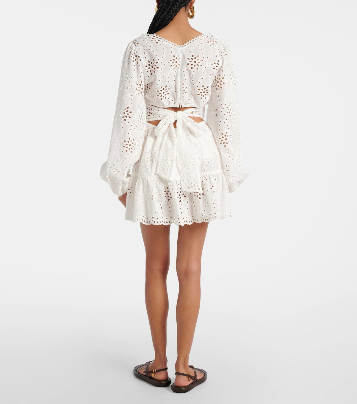 Alexandra Miro Mariah cotton minidress