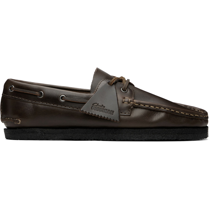 Photo: Clarks Originals Brown Godney Boat Shoes