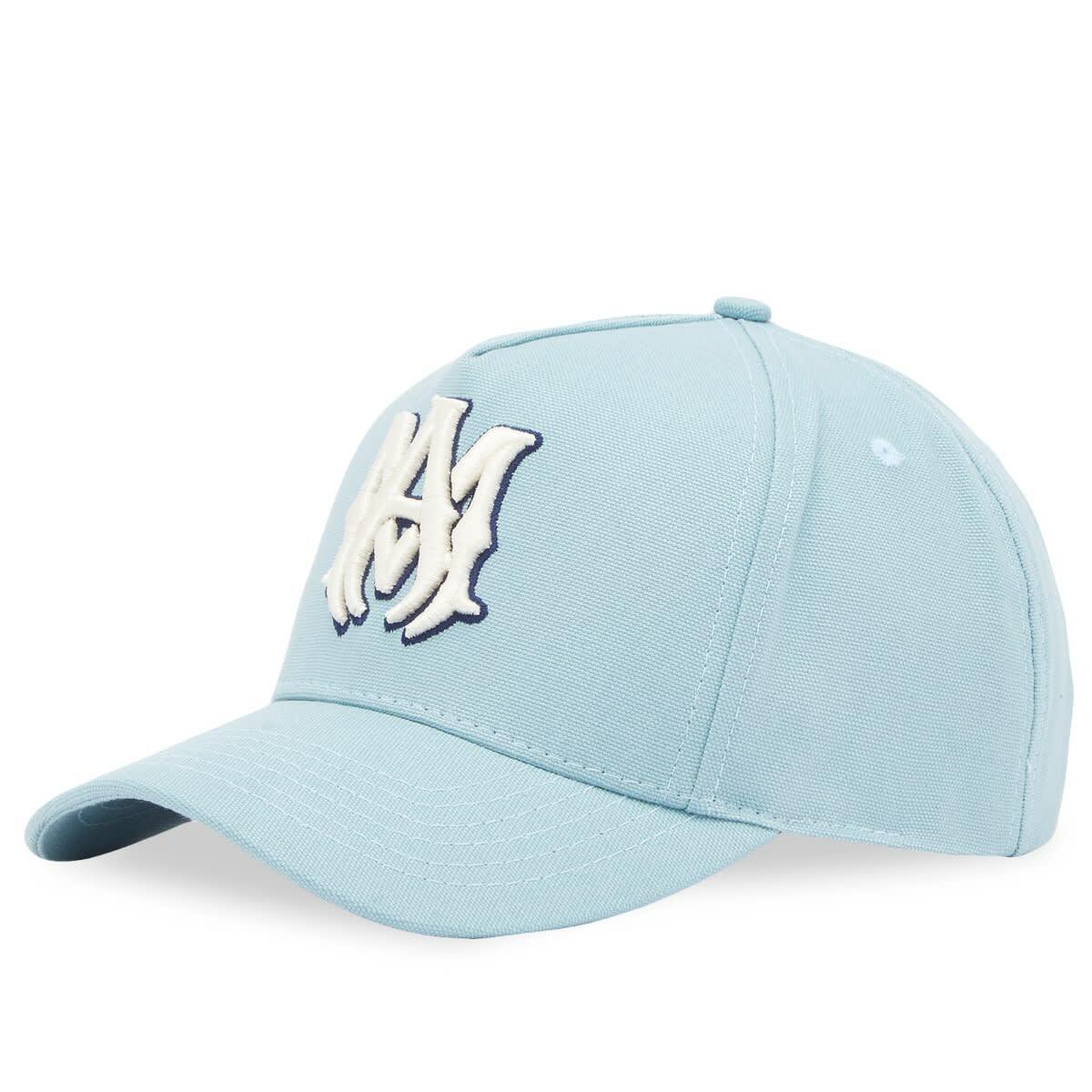 AMIRI Men's MA Canvas Hat in Dusty Blue Amiri