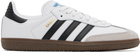 adidas Originals White Samba OG Sneakers