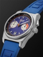 BAMFORD WATCH DEPARTMENT - B347 Automatic Chronograph 41.5mm Titanium and Rubber Watch, Ref. No. B347-TT-NY-OR