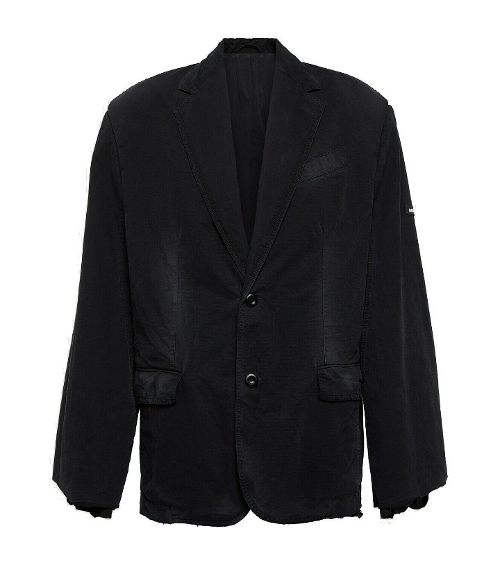 Photo: Balenciaga Oversized cotton blazer