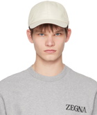 ZEGNA Off-White Technical Baseball Cap