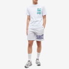 MARKET Men's Persistent Logo Sweat Short in Ash Grey