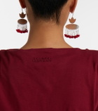 Isabel Marant Sebani asymmetric cotton T-shirt