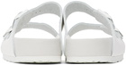 Birkenstock White Regular Arizona Sandals