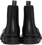 Alexander McQueen Black Worker Chelsea Boots