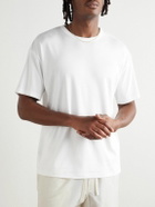 UMIT BENAN - James Cotton-Jersey T-Shirt - White
