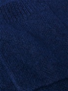 The Frankie Shop - Lucas Oversized Brushed-Knit Cardigan - Blue