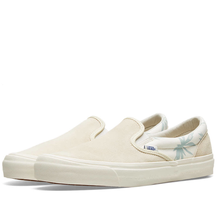 Photo: Vans Vault x Modernica OG Classic Slip-on LX Seed Pear & Palm Leaf