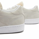 Reebok x JJJJound Club C 85 Sneakers in White/Chalk/Space Grey